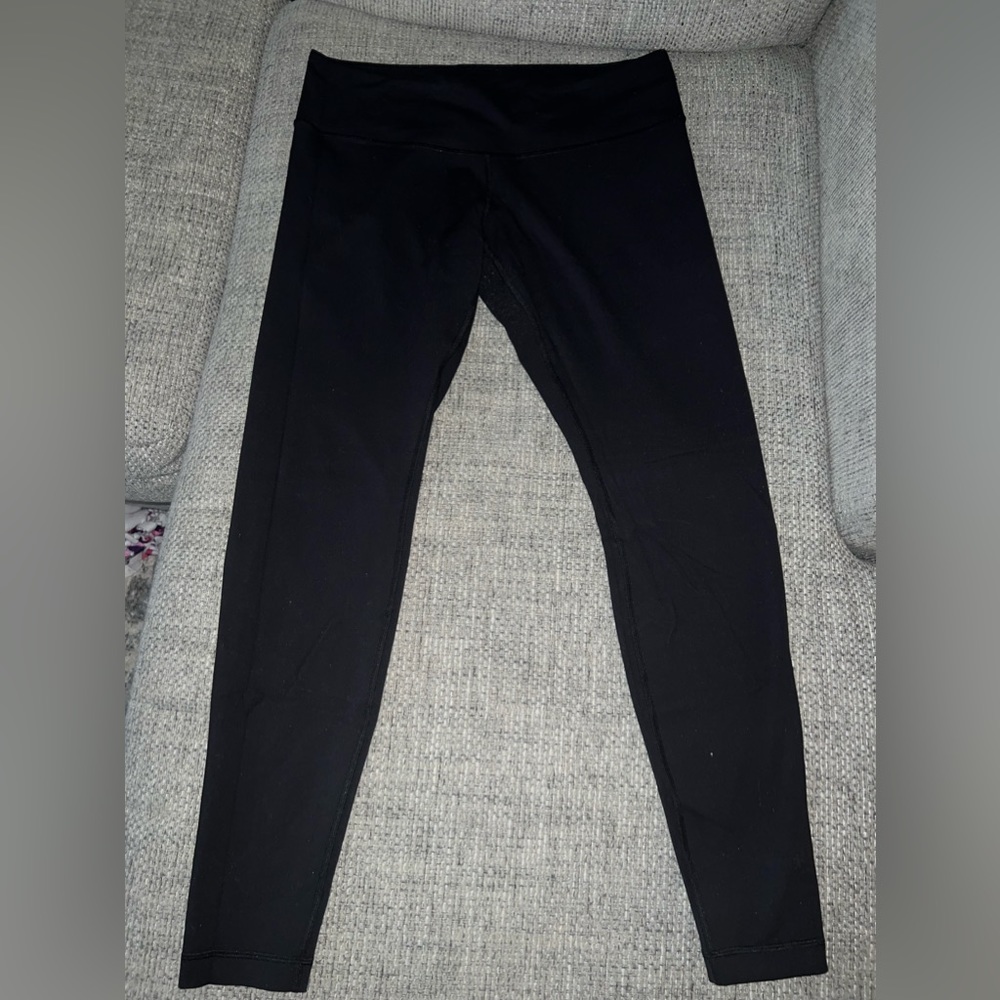 Black Lululemon Wonder Under leggings